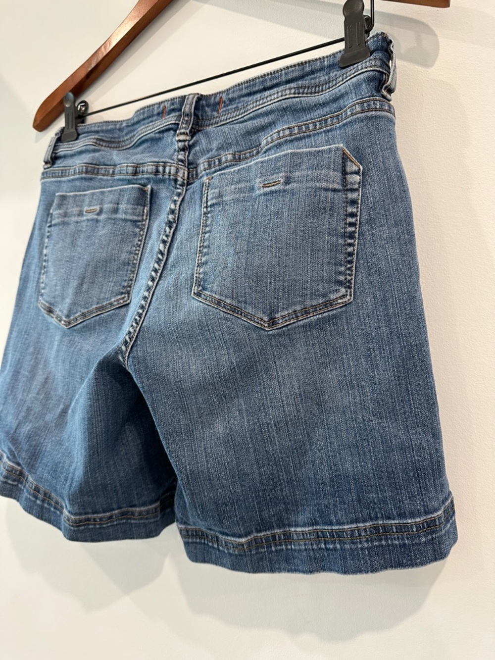 Tommy Bahama Denim Bermuda Shorts - Blue Wash - Picture 8 of 8